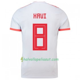 Jalkapallo Pelipaidat Espanja Xavi 8 World Cup 2018 Vieraspaita